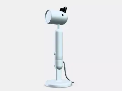 KRUX LED work lamp Low-poly 3D model