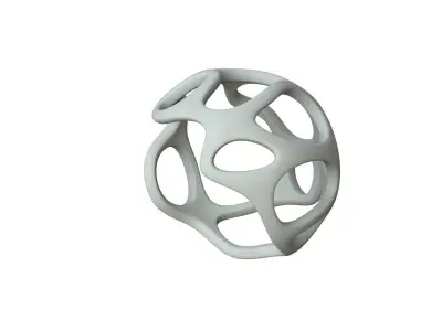 SciFi Cube Object No 39865 Low Poly Shape Texture
