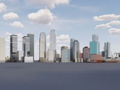 Los Angeles 3D model