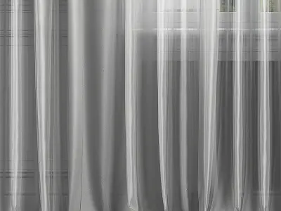 Curtain Set 332 3D model