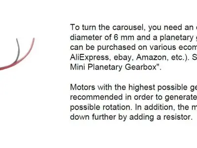 Carousel - H0 Scale 3D print model