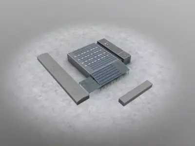 LOWS Storage 1 Low-poly 3D model