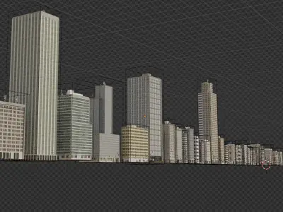 Buildings Asset Pack  212 Assets - 50 buildings plus 162 modular 3D model