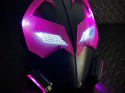3d Files- Miles Prowler Mask and Collar 3D model