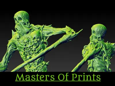 Undead reapers vol2 4 models 3D print model