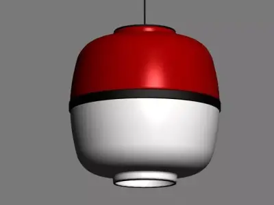 pendant lamp Lantern Belux - R E Bouroullec Free 3D model