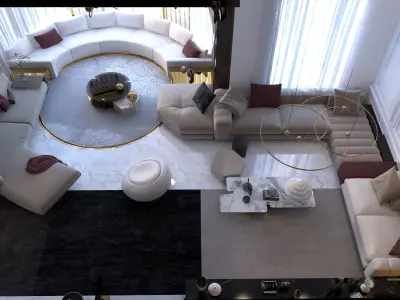 Living Room  3D model