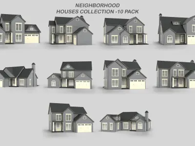 British House Design Collection 1-10 Pack T2