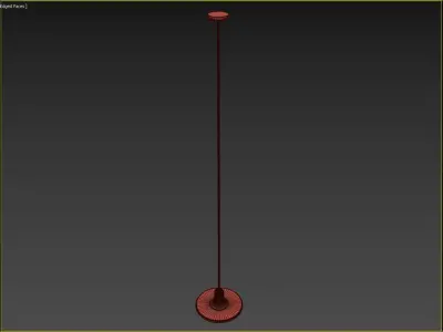 Double Circle Pendant Light 3D model