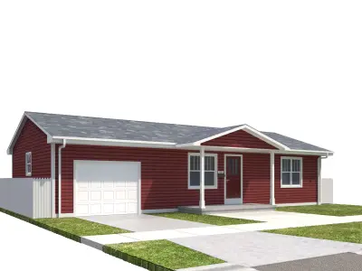 House-055 3D model