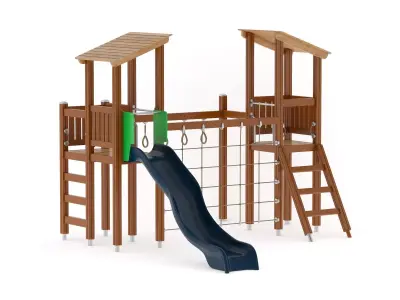 Lappset Activity Tower 18 3D model