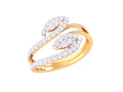  Women Ring MTL 3dm STL OBJ FBX Details 3D print model 98