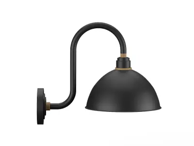 Hinkley Foundry Dome LED Outdoor Barn Light 3D model