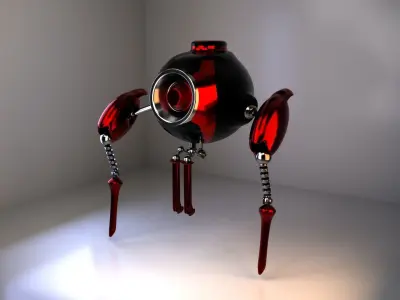 Robot Team 3D model