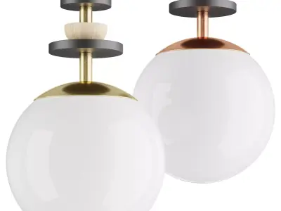 Maru Pendant Lamp 3D model