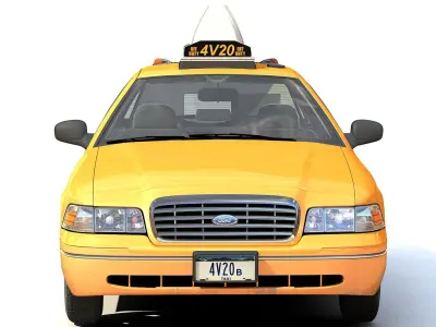  Yellow Cab Taxi 