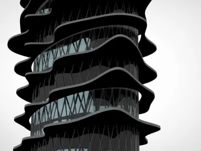 Terrace Tower  3D model