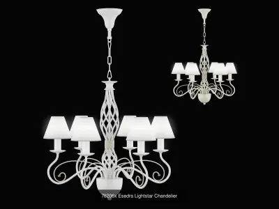 782 Esedra Lightstar Collection of Lamps 3D Model Pack