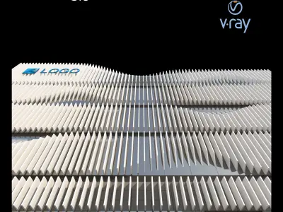 Modern Office Building 003 3D model