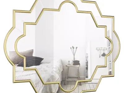 Rodger Wall Mirror WLAO1001 3D model