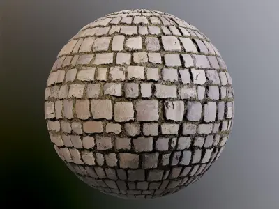 Cobblestone PBR Texture Texture