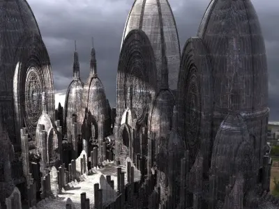 Emperor Dark Towers 3 3D model