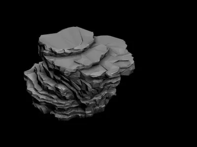 Wild - rock 1101 3D model