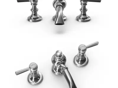Restoration Hardware Lugarno Faucet 3D model