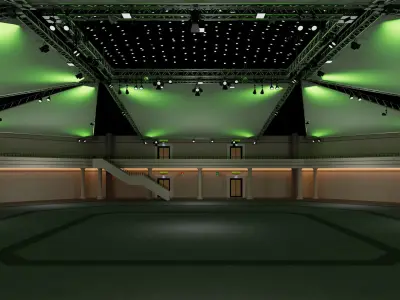 Exhibition Hall 40 3D model