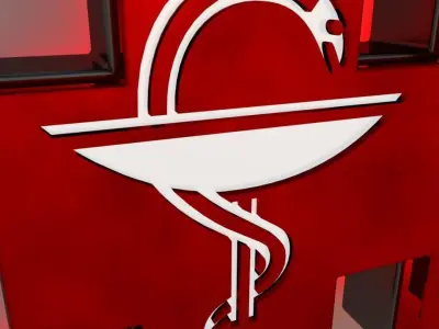 Apotheke Logo Pharmacy 3D model