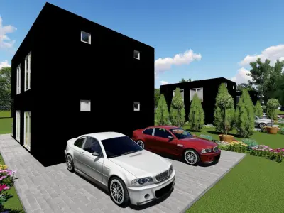 Dublex project 3D model