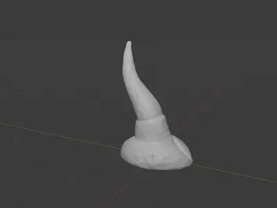 Alien Tentacle Toy Rigged Lowpoly and Highpoly Low-poly 3D model