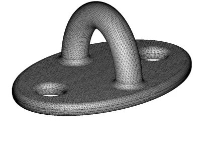 Window Eye Latch 3D print model