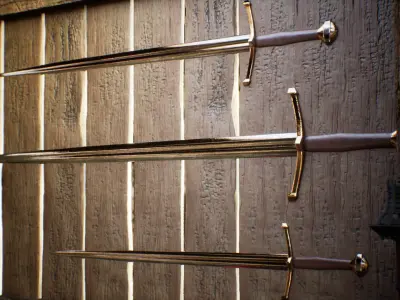 Medieval Blacksmith 86 Assets Low-poly 3D model