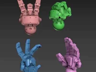 Giant Omnibus Poseable 100mm 3D print model