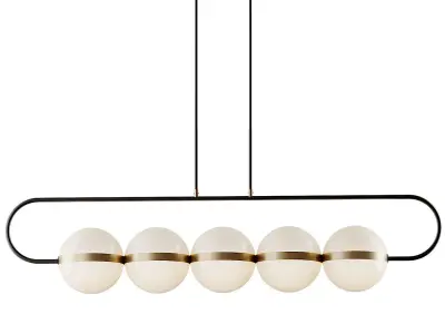 Tagliato LED Chandelier by Alora Lighting 3D model