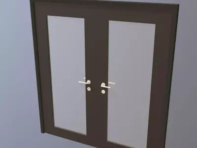 Double door 23-06 3D model