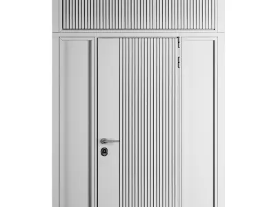 Entrance door set143 3D model