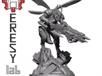 HL200 x 5 models - All Greater God Wasp Pack  3D print model