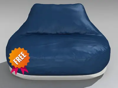 Hug Pouf Serralunga Free 3D model