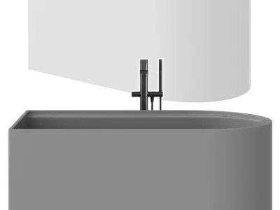 Bathtub Cielo Arcadia Febe 3D model