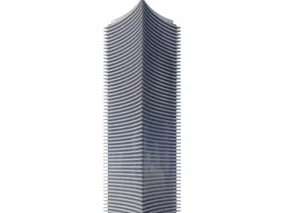 Parametric Building 1c3 3D model