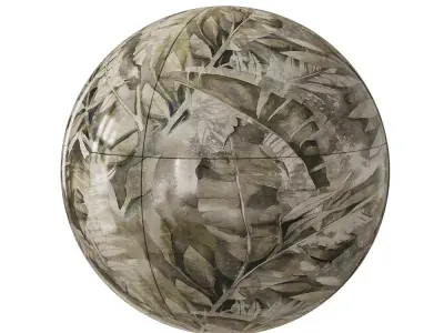 Botanical Foliage Sphere Texture
