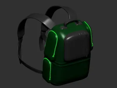 backpack sculpt 3d printable  3D model