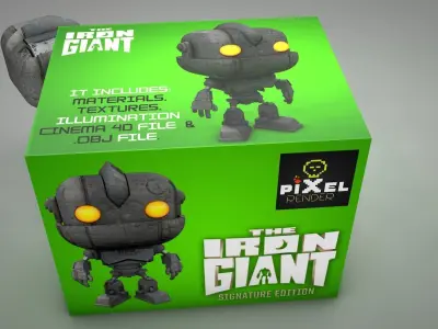 IRON LITTLE GIANT 3D 3D model