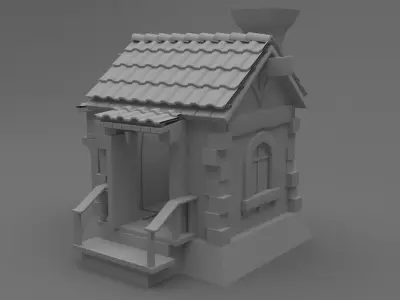 Old House 3D model