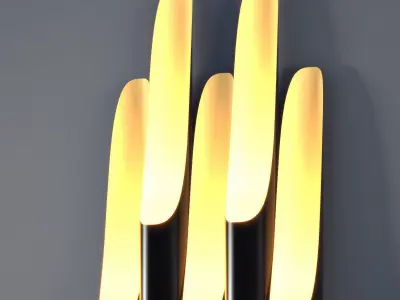 DelightFULL Coltrane wall 3D model