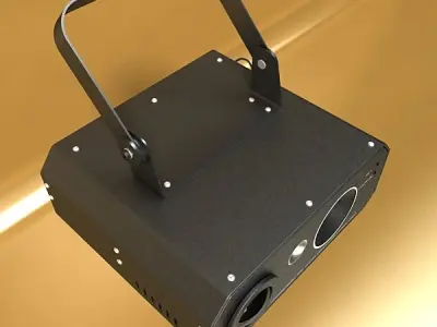 Laser Stage Light 06 3D model