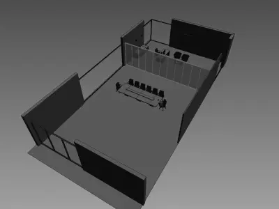 meeting room cd1566 a03 3D model