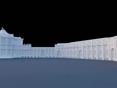 Palazzina di Caccia di Stupinigi - High-Quality 3D model